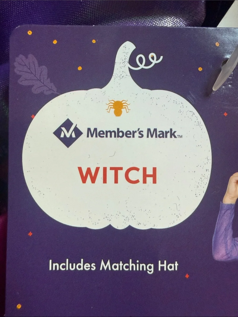 MEMBER’s MARK WITCH 🧙 DELUXE GIRL COSTUME SIZE MEDIUM (8-10) 🌟NWT🌟